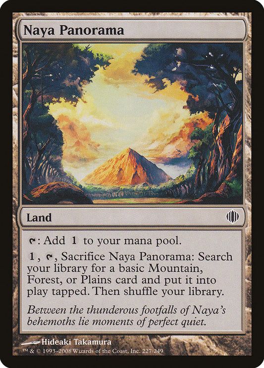 MTG Card Title: Naya Panorama ALA/227
