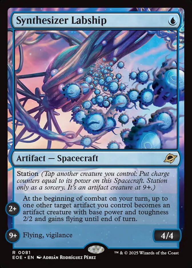 MTG Card Title: Synthesizer Labship EOE/81