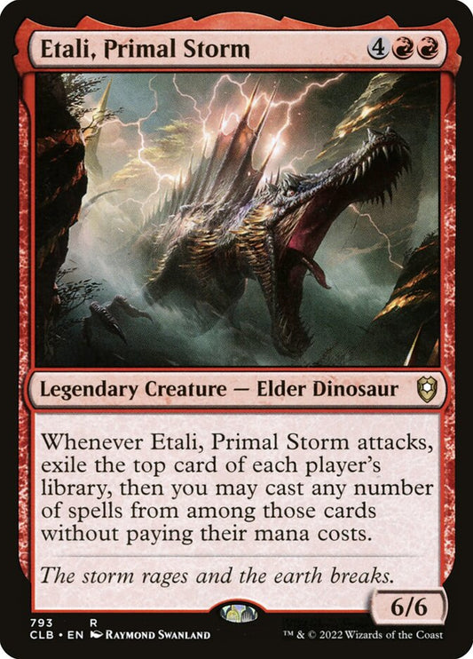 MTG Card Title: Etali, Primal Storm CLB/793