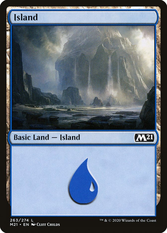 MTG Card Title: Island M21/263
