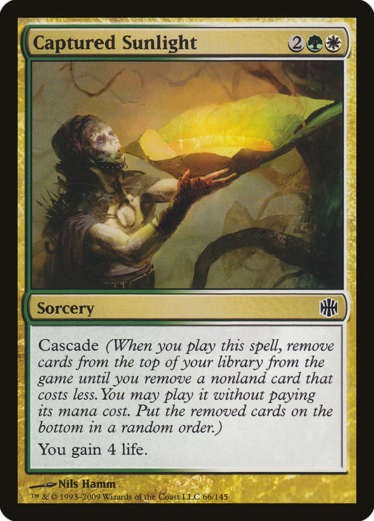 MTG Card Title: Captured Sunlight ARB/66