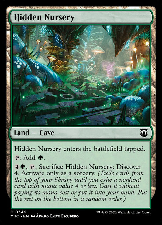 MTG Card Title: Hidden Nursery M3C/349