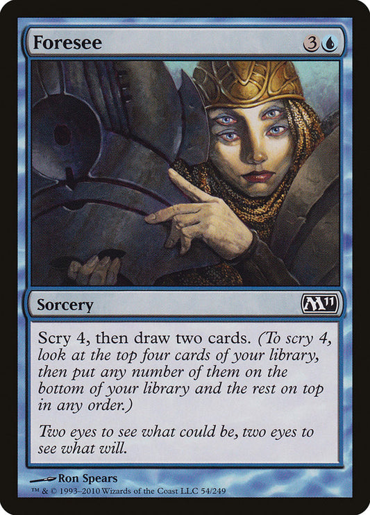 MTG Card Title: Foresee M11/54