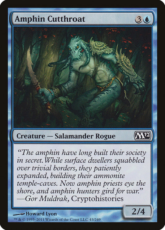 MTG Card Title: Amphin Cutthroat M12/43