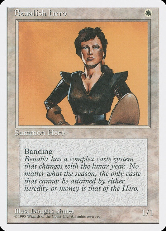 MTG Card Title: Benalish Hero 4ED/7