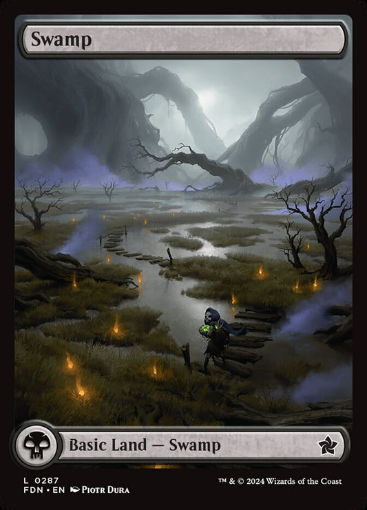 MTG Card Title: Swamp FDN/287