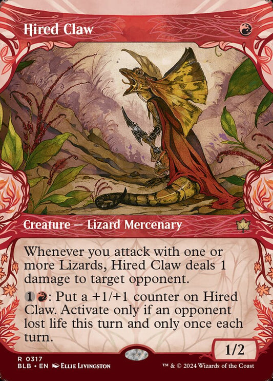 MTG Card Title: Hired Claw BLB/317