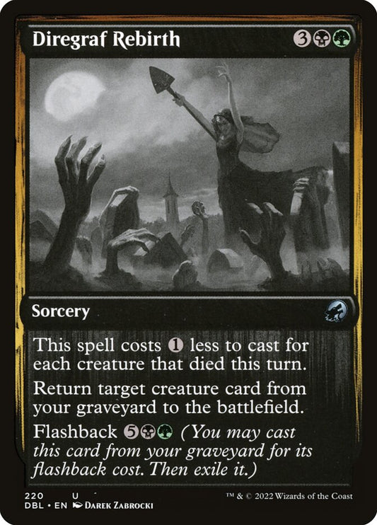 MTG Card Title: Diregraf Rebirth DBL/220