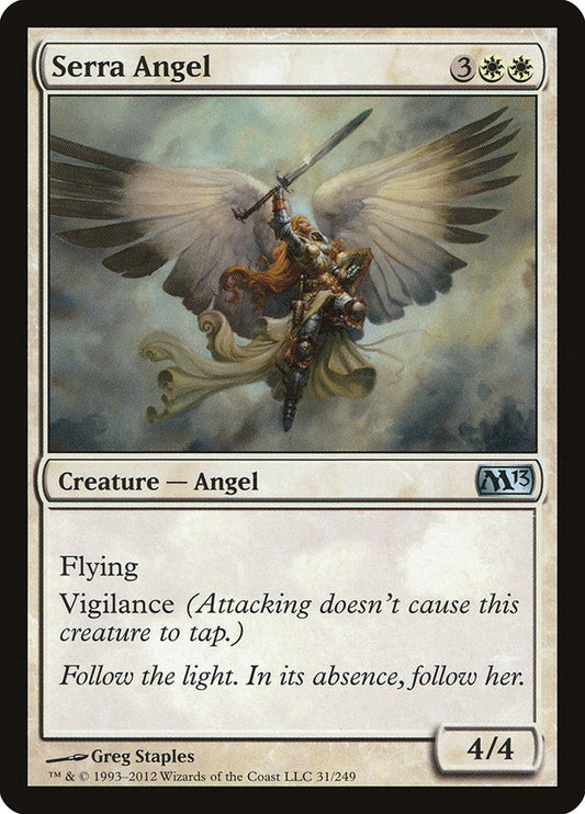 MTG Card Title: Serra Angel M13/31