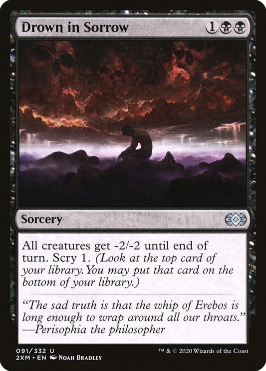 MTG Card Title: Drown in Sorrow 2XM/91