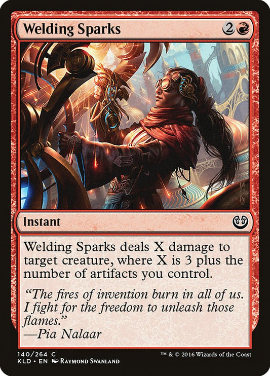 MTG Card Title: Welding Sparks KLD/140