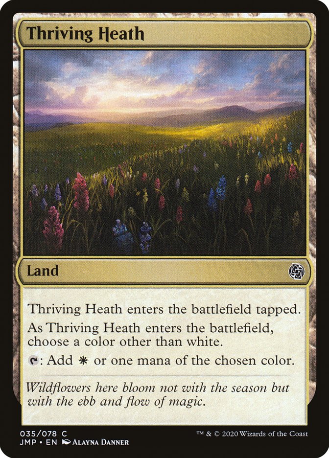 MTG Card Title: Thriving Heath JMP/35