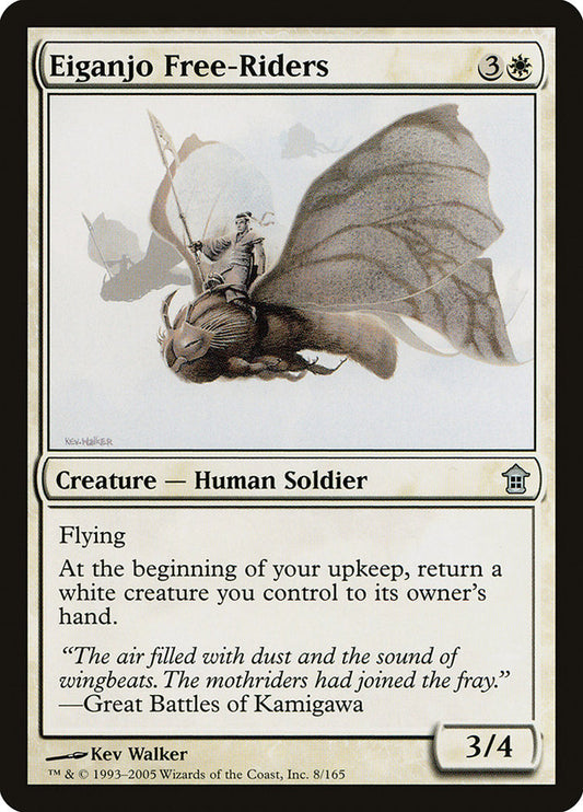 MTG Card Title: Eiganjo Free-Riders SOK/8