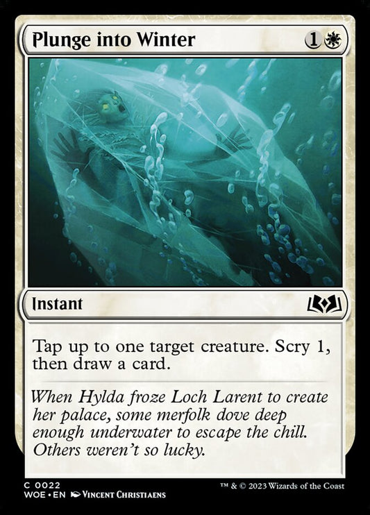 MTG Card Title: Plunge into Winter WOE/22