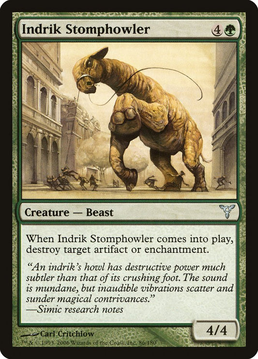 MTG Card Title: Indrik Stomphowler DIS/86