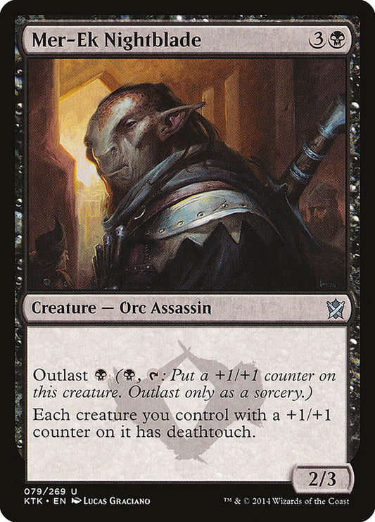 MTG Card Title: Mer-Ek Nightblade KTK/79