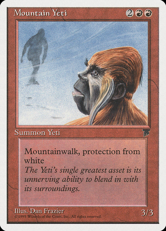 MTG Card Title: Mountain Yeti CHR/53