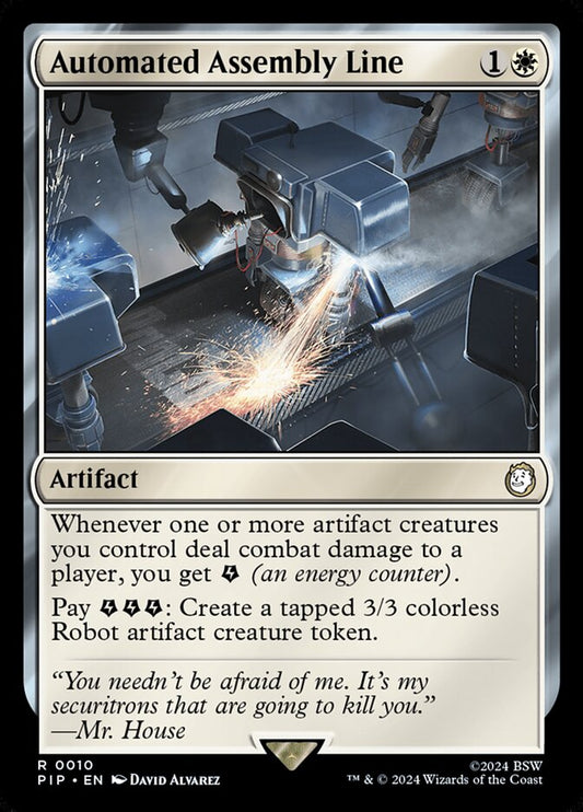 MTG Card Title: Automated Assembly Line PIP/10