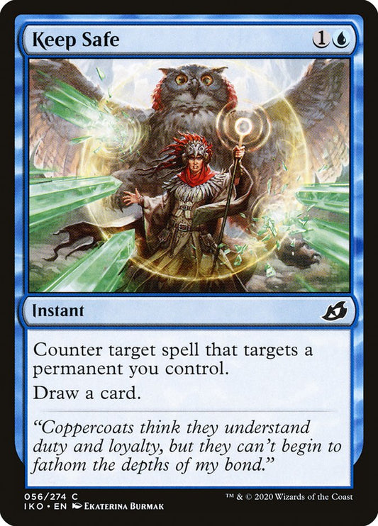 MTG Card Title: Keep Safe IKO/56