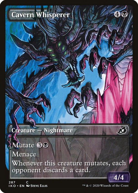MTG Card Title: Cavern Whisperer IKO/287