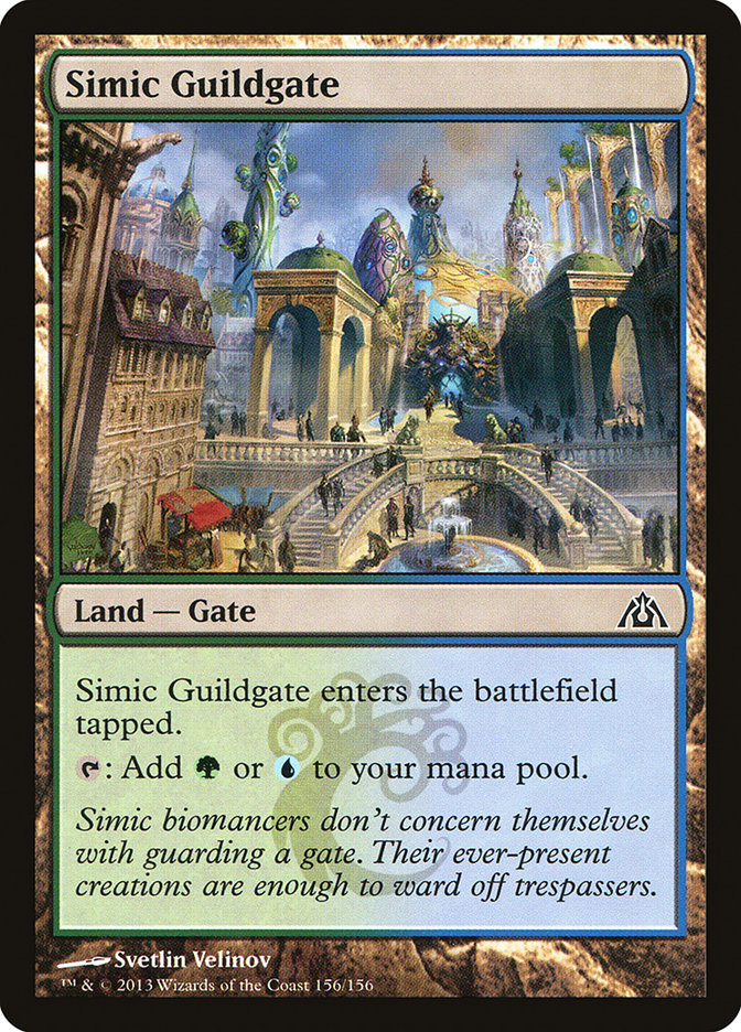 MTG Card Title: Simic Guildgate DGM/156