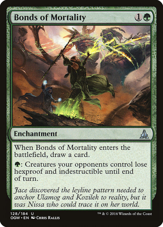 MTG Card Title: Bonds of Mortality OGW/128