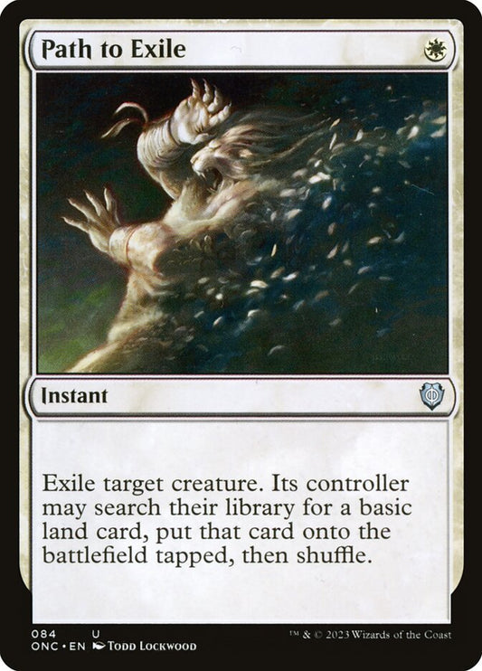 MTG Card Title: Path to Exile ONC/84