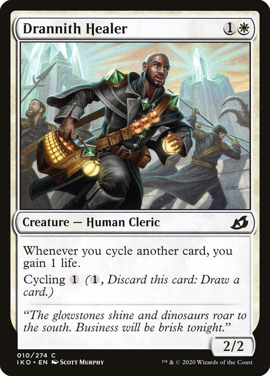 MTG Card Title: Drannith Healer IKO/10