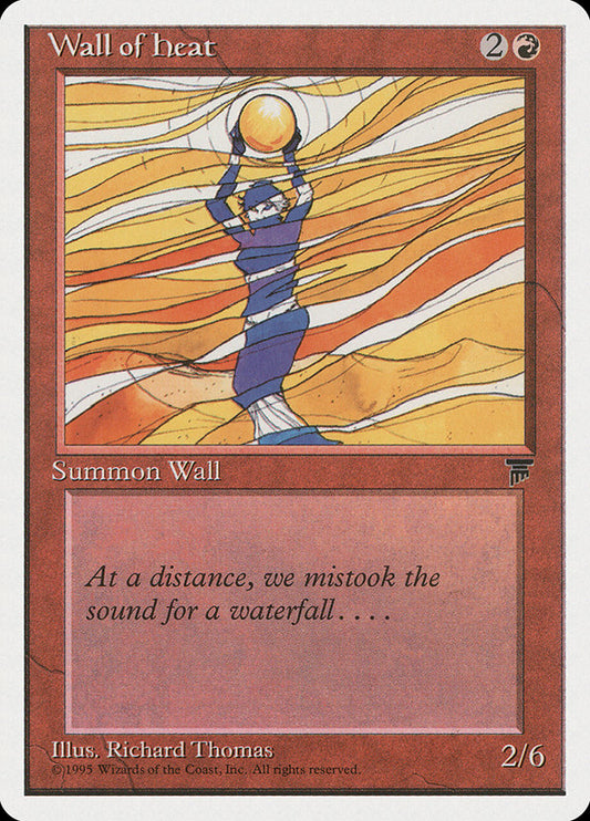 MTG Card Title: Wall of Heat CHR/55
