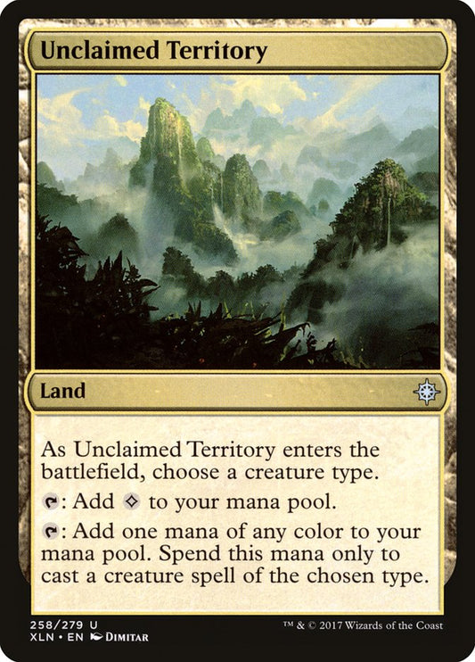 MTG Card Title: Unclaimed Territory XLN/258