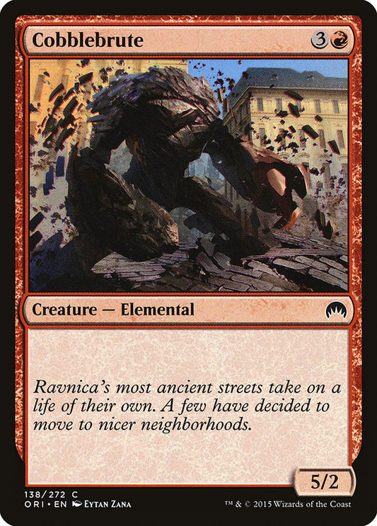 MTG Card Title: Cobblebrute ORI/138