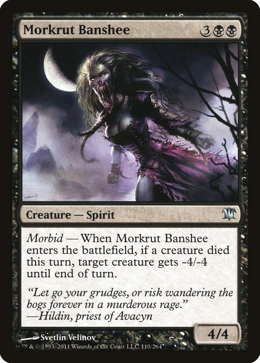 MTG Card Title: Morkrut Banshee ISD/110